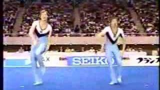 Sports Acrobatics Mens Pair 1988 [upl. by Nueoht]