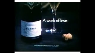 Korbel Champagne Commercial 1971 [upl. by Kcirdehs]