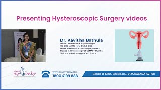 Hysteroscopy in Incompetent cervix Repeated late miscarriages with septate uterus [upl. by Nueormahc]