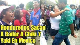 MIREN COMO HONDUREÑOS INVADEN MEXICO CON SU MUSICA Y BAILE Punta Mix [upl. by Rawde]