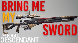 THIS FULLY UPGRADED AFTERGLOW SWORD BUILD IS LETHAL  The First Descendant [upl. by Noak]