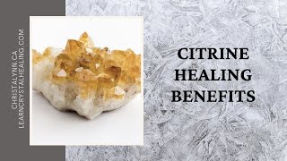 Healing with Citrine [upl. by Roshan]