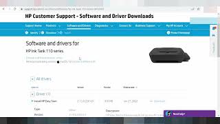 HP Ink Tank 110 Driver Download Windows 11 Windows 10 Mac 12 Mac 11 [upl. by Jasisa]