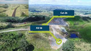 Te Ahu a Turanga Manawatū Tararua Highway — March 2023 flyover [upl. by Levona]