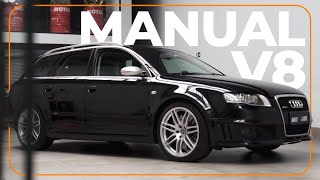 AUDI RS4 A Perua mais enxuta do Brasil Com um V8 42 MANUAL [upl. by Khalil]