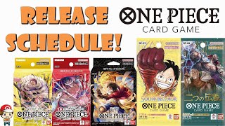 The Complete One Piece TCG Buyers Guide  Full Release Schedule BIG Update One Piece TCG News [upl. by Yeuh470]