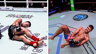 11 Fights With DESTRUCTIVE Leg Kicks [upl. by Karab]