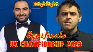 Ronnie OSullivan vs Hossein Vafaei SF Highlight UK Championship 2023 Snooker [upl. by Nuaj]