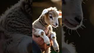 Adorable Lamb Adventures Full of Love and Joy [upl. by Airtal]