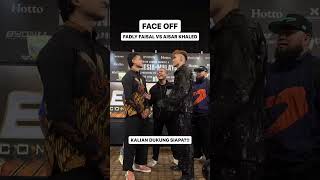 fadli faisal vs aisar khaled🔥 byoncombat boxing fighting [upl. by Latta]