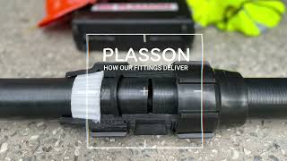 HERE IS WHAT IS INSIDE A PLASSON COMPRESSION FITTING [upl. by Fortuna]