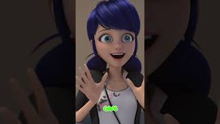 MARINETTE E ADRIEN TENTANDO MANTER A TRANQUILIDADE 🤣  MIRACULOUS LADYBUG  Mundo Gloob Shorts [upl. by Olin]