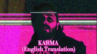 Şehinşah  Karma English Translation [upl. by Jedediah]