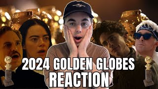 2024 Golden Globes Nominations Reaction And Predictions [upl. by Lerrud96]