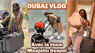 DUBAI VLOG PART 1 VOYAGE AVEC MOI POUR UNE AVENTURE AVEC LA DG LE STAFF MAAJABUGOSPE KALAMBAY [upl. by Harmon623]