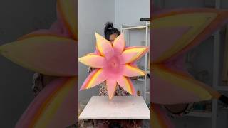 Cotton candy making cut petals [upl. by Hendrick]