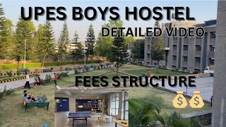 UPES BOYS HOSTEL  CAMPUS HOSTEL  TOUR VIDEO  UPES DEHRADUN  VLOG41 [upl. by Ytirehc]