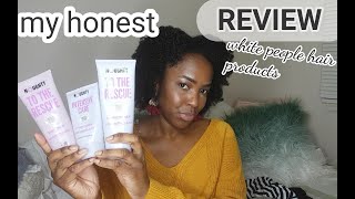 NOUGHTY HAIRCARE PRODUCTS ON MY 4CHAIR HONEST REVIEW [upl. by Sarazen]