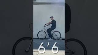 BMX Size guide MONZA 24quot BMX compared Monza 26quot BMX [upl. by Raimes]