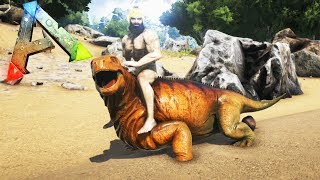 ¡¡NUEVAS ANIMACIONES Y YA SE PUEDE MONTAR EN EL MOSCHOPS  Ark Survival Evolved [upl. by Grizel791]