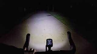 Enfitnix Navi800 Smart Bicycle Front Light at Night [upl. by Iruahs]