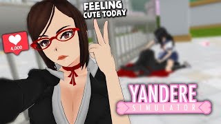 Genka takes selfies at the worst time possible in Yandere Simulator [upl. by Atnoek]