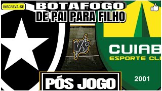 POS JOGO BOTAFOGO X CUIABA [upl. by Idelson]