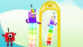 Numberblocks  The Magnificent 7  Learn to Count LearningBlocks [upl. by Justinn]