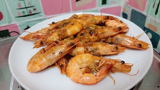 BUTTERED SHRIMP 🍤 BUHAY NANAY 🧑‍🍼🌴🏡 [upl. by Aohk]