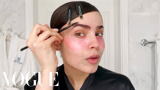 Purple Heartss Sofia Carsons SoftGlam Makeup Guide  Beauty Secrets  Vogue [upl. by Esilec]