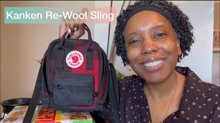 Kanken ReWool Sling  Kipling Gleam  What’s in my Bag [upl. by Yttel412]