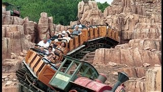 Magic Kingdom Big Thunder Mountain Railroad New Interactive Queue and POV Ride Walt Disney World [upl. by Consalve]