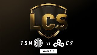 TSM vs C9  Semifinals Game 2  LCS Spring Split  TSM vs Cloud9 2019 [upl. by Asoj]