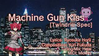 【Kasane Teto AI】Machine Gun Kiss Twindrill Spec【SynthV Cover】 [upl. by Sayce969]