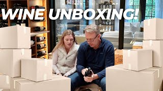 WINE HAUL UNBOXING [upl. by Nalyt]