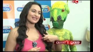 Sonakshi at a promotional event of Joker [upl. by Femmine]