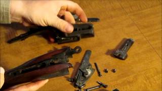 Taking Apart an Old Double Barreled Shotgun [upl. by Mariko]