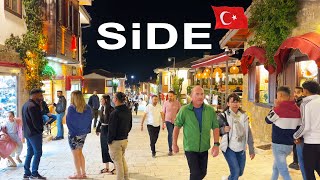 SiDE Altstadt am Abend  Kumköy Türkei 2023 4K side kumköy türkei​ [upl. by Ripley]