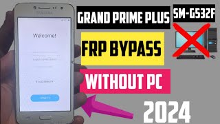 Samsung G532F FRP Grand PrimePlus Remove Google Account  Remove Gmail 2024 Without PC [upl. by Finzer560]