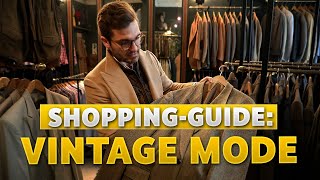 Vintage Kleidung für Männer Tipps amp Styling [upl. by Ybreh]