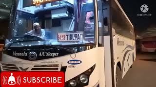 The Vennela AC Sleeper Bus Details of APSRTC From Hyderabad To Tirupathi  By Praveen Talks [upl. by Breeze]