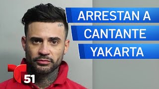 Arrestan a cantante cubano Yakarta acusado de robo  Acceso Total [upl. by Llevad482]