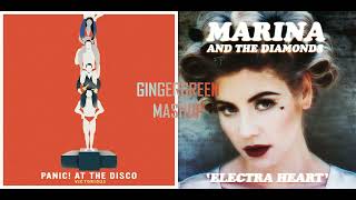 Living Victorious  MARINA amp Panic at the Disco GINGERGREEN Mashup [upl. by Eliath841]