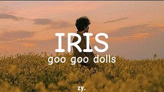 goo goo dolls  IRIS lyrics music [upl. by Naeloj245]