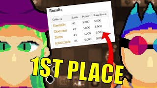 I got “1st place” in the Pirate Software game jam [upl. by Atikkin]