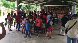 Embera traditional dance at Ipeti [upl. by Fellner792]