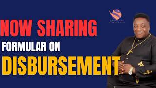 NOW SHARING FORMULAR ON DISBURSEMENT [upl. by Carmena]