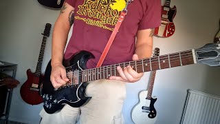 Desaparecidos  quotVon Maur Massacrequot guitar cover [upl. by Ahilam]