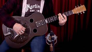 National Scheerhorn S1 Weathered Steel Resonator Guitar [upl. by Lorilyn]