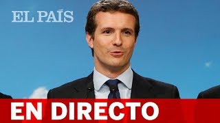 DIRECTO PP  CASADO comparece tras la derrota del 28A [upl. by Charley17]